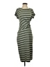 Gap Stripes Green Casual Dress Size S - photo 1