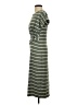 Gap Stripes Green Casual Dress Size S - photo 5
