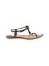 FRYE 100% Leather Silver Sandals Size 8 1/2 - photo 1