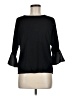 Sioni Black 3/4 Sleeve Top Size M - photo 1