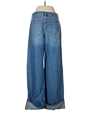 Madewell Superwide-Leg Jeans in Fannin Wash (view 2)