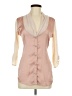 Studio Y 100% Polyester Pink 3/4 Sleeve Blouse Size M - photo 1