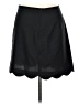 Lush 100% Polyester Solid Black Casual Skirt Size L - photo 2
