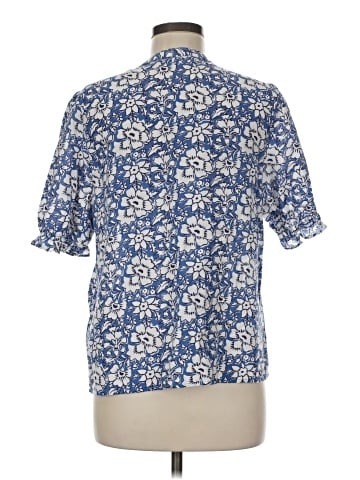 J.Crew Factory Store Short Sleeve Blouse (view 2)