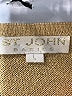 St. John Gold Sweater Vest Size L - photo 6