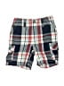 SONOMA life + style 100% Cotton Plaid Blue Cargo Shorts Size 2T - photo 1
