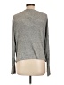 Pink Rose Gray Long Sleeve Top Size L - photo 2