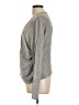 Pink Rose Gray Long Sleeve Top Size L - photo 5