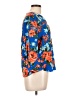 RolyPoly Blue 3/4 Sleeve Blouse Size L - photo 4