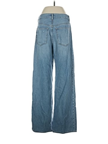 Madewell The Perfect Vintage Wide-Leg Jean in Airy Denim (view 2)