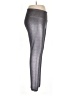 White House Black Market Metallic Silver Leggings Size 12 - photo 4