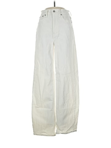 Madewell The Tall Perfect Vintage Wide-Leg Crop Jean in Tile White (view 1)