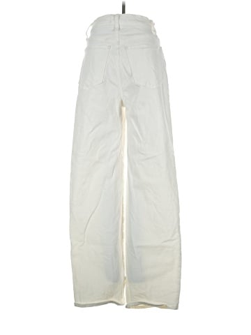 Madewell The Tall Perfect Vintage Wide-Leg Crop Jean in Tile White (view 2)