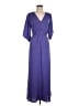 Gap 100% Polyester Purple Casual Dress Size M (tall) - photo 1
