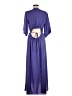 Gap 100% Polyester Purple Casual Dress Size M (tall) - photo 2