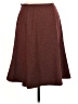 Amanda Smith Solid Burgundy Casual Skirt Size 8 - photo 2