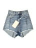 REVICE Blue Denim Shorts Size 24 waist - photo 1