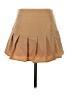 More To Come Solid Tan Casual Skirt Size S - photo 2