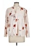 Vince. 100% Polyester Floral Ivory Long Sleeve Blouse Size L - photo 1