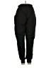 Bobeau Solid Black Casual Pants Size S - photo 2