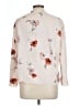 Vince. 100% Polyester Floral Ivory Long Sleeve Blouse Size L - photo 2