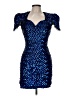 Bill Blass Blue Cocktail Dress One size - photo 1