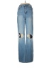 Flying Monkey Graphic Blue Jeans Size 26 waist - photo 1