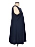 Tiana B. Solid Blue Casual Dress Size 12 - photo 4