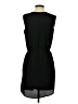 Apt. 9 100% Polyester Solid Black Casual Dress Size S - photo 2