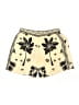 CAbi 100% Polyester Print Yellow Shorts Size S - photo 1