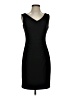 Anne Klein Solid Black Cocktail Dress Size 2 - photo 1