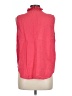 Ellen Tracy Pink Sleeveless Button-Down Shirt Size L - photo 2