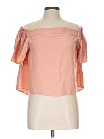 Topshop Short Sleeve Blouse (view 1)