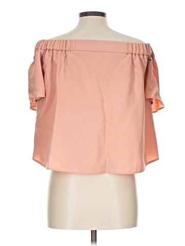 Topshop Short Sleeve Blouse (view 2)