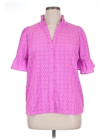 Lilly Pulitzer Short Sleeve Blouse (view 1)