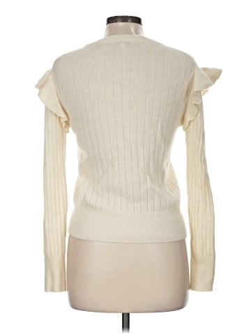White + Warren Cashmere Pullover Sweater (view 2)