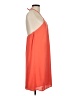 Venus 100% Polyester Solid Orange Casual Dress Size M - photo 4