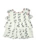 Little Lass 100% Cotton Stars White Dress Size 4T - photo 2