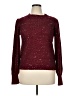 Vero Moda 100% Acrylic Metallic Burgundy Pullover Sweater Size XL - photo 1