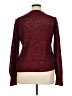 Vero Moda 100% Acrylic Metallic Burgundy Pullover Sweater Size XL - photo 2
