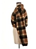Zaful 100% Polyester Plaid Brown Jacket Size M - photo 5