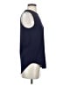 Theory 100% Polyester Blue Sleeveless Blouse Size S - photo 4