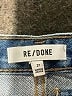 RE/DONE 100% Cotton Blue Denim Shorts Size 27 waist - photo 3