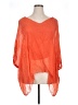 SOFIA Orange 3/4 Sleeve Silk Top Size L (estimated) - photo 1