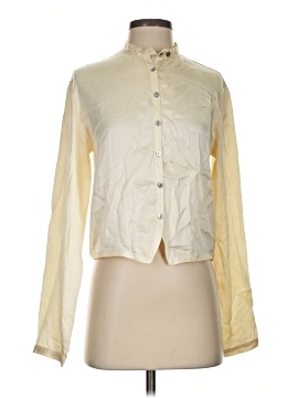 The Limited Long Sleeve Silk Top