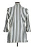 Express Stripes Ivory Blazer Size XL - photo 2