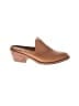 Assorted Brands 100% Leather Tan Mule/Clog Size EU 38 - photo 1