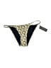CUUP Print Gold Swimsuit Bottoms Size Lg (4) - photo 1