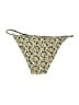 CUUP Print Gold Swimsuit Bottoms Size Lg (4) - photo 2