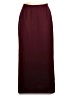 Kasper A.S.L. 100% Polyester Solid Burgundy Formal Skirt Size 8 - photo 1